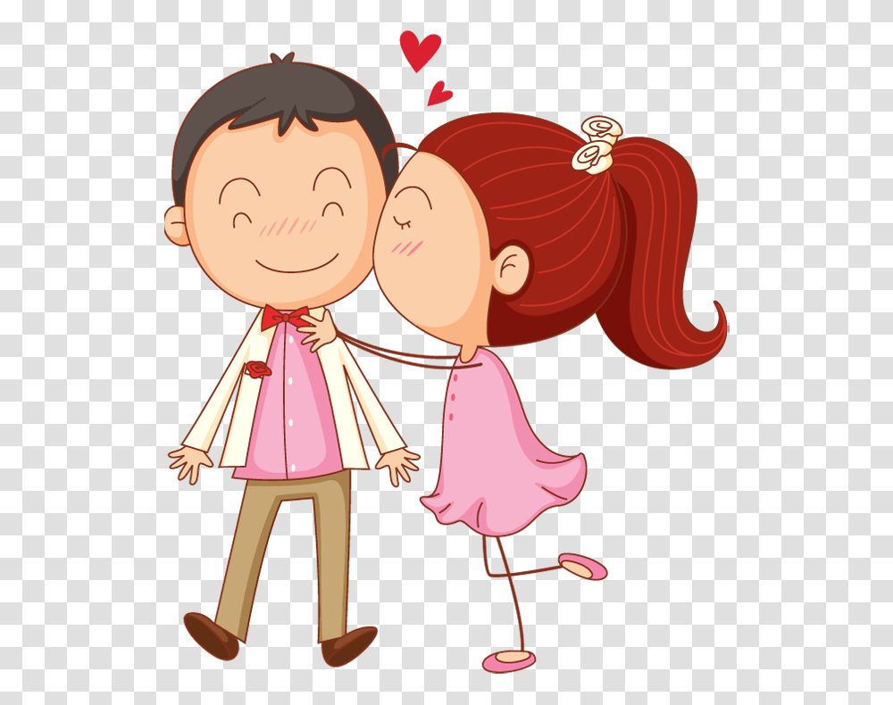 Download Valentines Day Couple Picture Couple In Love Couple Clipart, Poster, Female, Girl, Hair Transparent Png