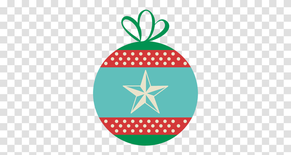 Download Vector Christmas Ball Flat Icon 18 Vectorpicker Tate London, Symbol, Star Symbol, Rug, Ornament Transparent Png