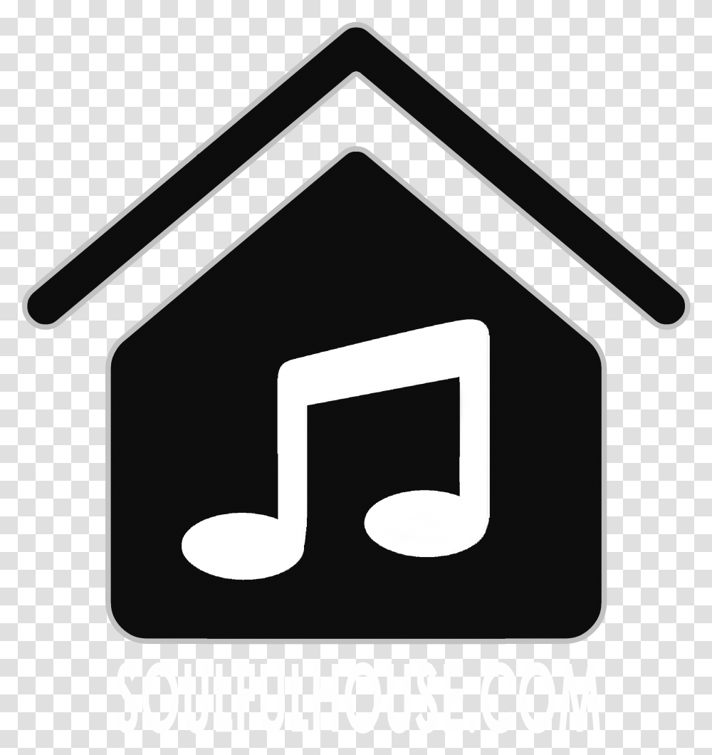 Download Vector Clipart Music House Music Icon Music Icon, Symbol, Sign, Metropolis, City Transparent Png