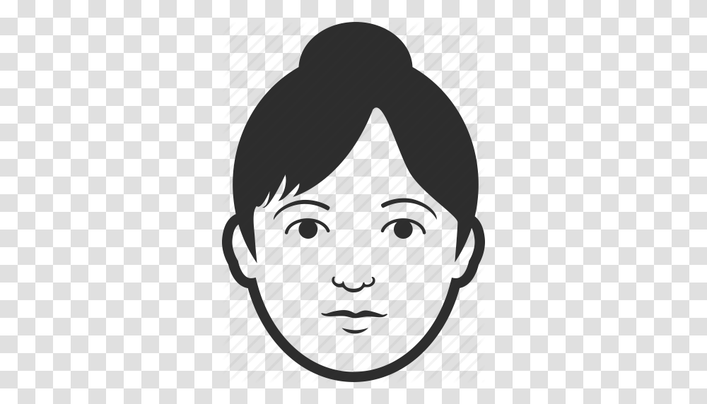 Download Vector Face Head Woman Free, Animal, Mammal, Stencil Transparent Png