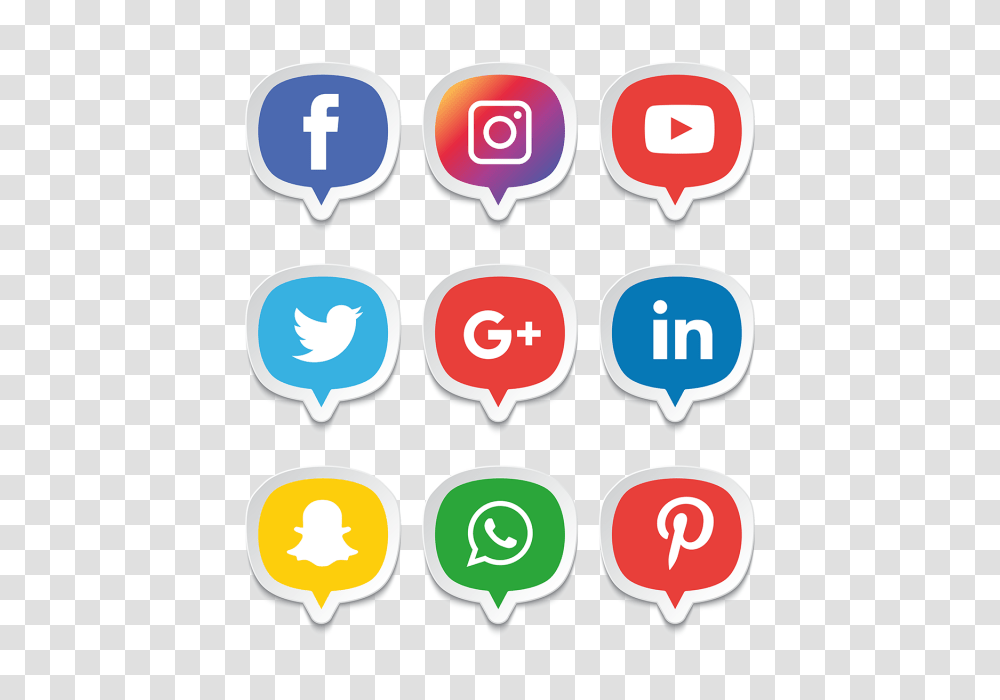 Download Vector Free Media Icons Set Logo Illustrator Social Media Icons, Text, Label, Symbol, Trademark Transparent Png