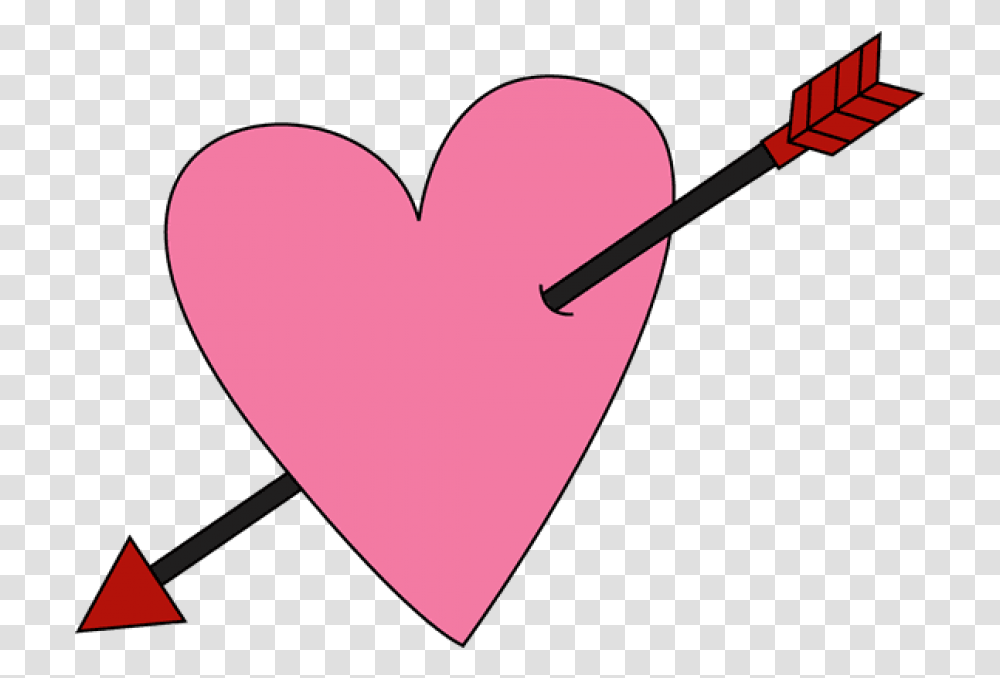 Download Vector Free Stock Arrows With Hearts Clipart Valentines Day Heart Clip Art Transparent Png