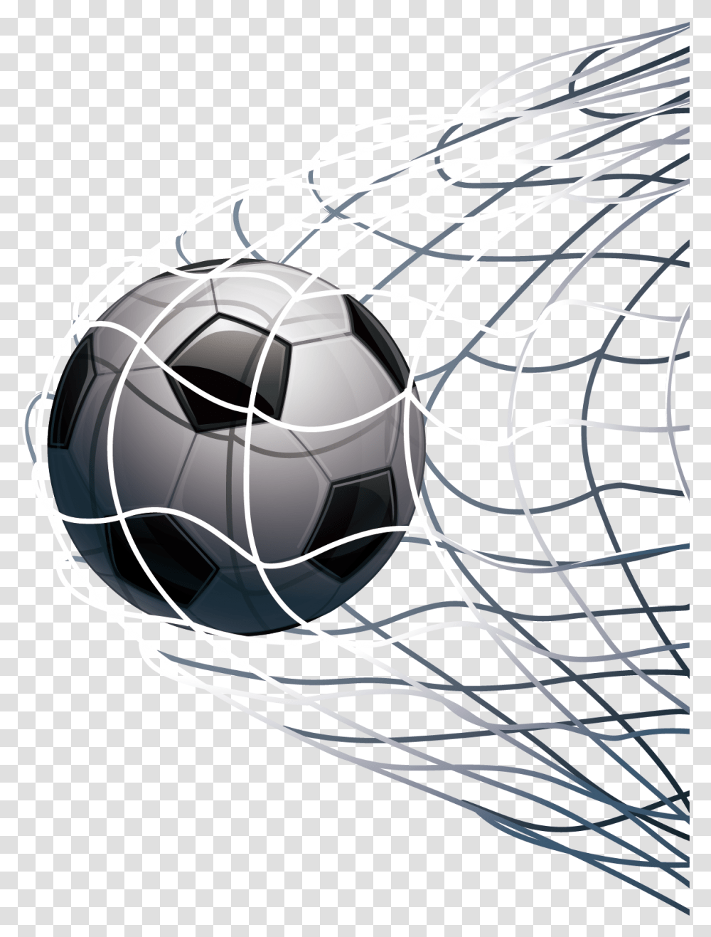 Download Vector Futsal Soccer Football Goal Free Hd Image Soccer Background Goal, Soccer Ball, Team Sport, Sports, Spider Web Transparent Png