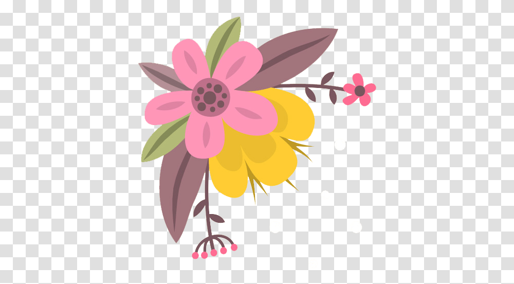 Download Vector Hand Painted Mothers Day Free, Floral Design, Pattern Transparent Png