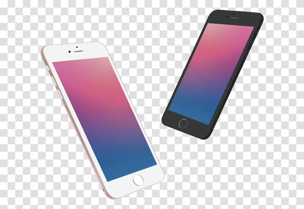 Download Vector Painted Smartphone Smartphone Vector, Mobile Phone, Electronics, Cell Phone, Iphone Transparent Png
