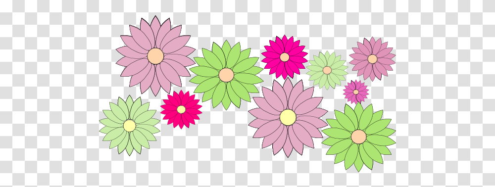Download Vector Stock Daisy Clip Art Flower Daisy Chain Clip Art, Dahlia, Plant, Blossom, Daisies Transparent Png