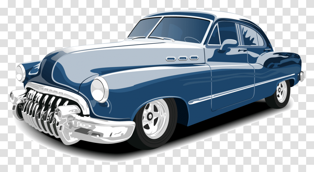 Download Vector Vintage Classic Car Classic Car Vector, Vehicle, Transportation, Sedan, Sports Car Transparent Png