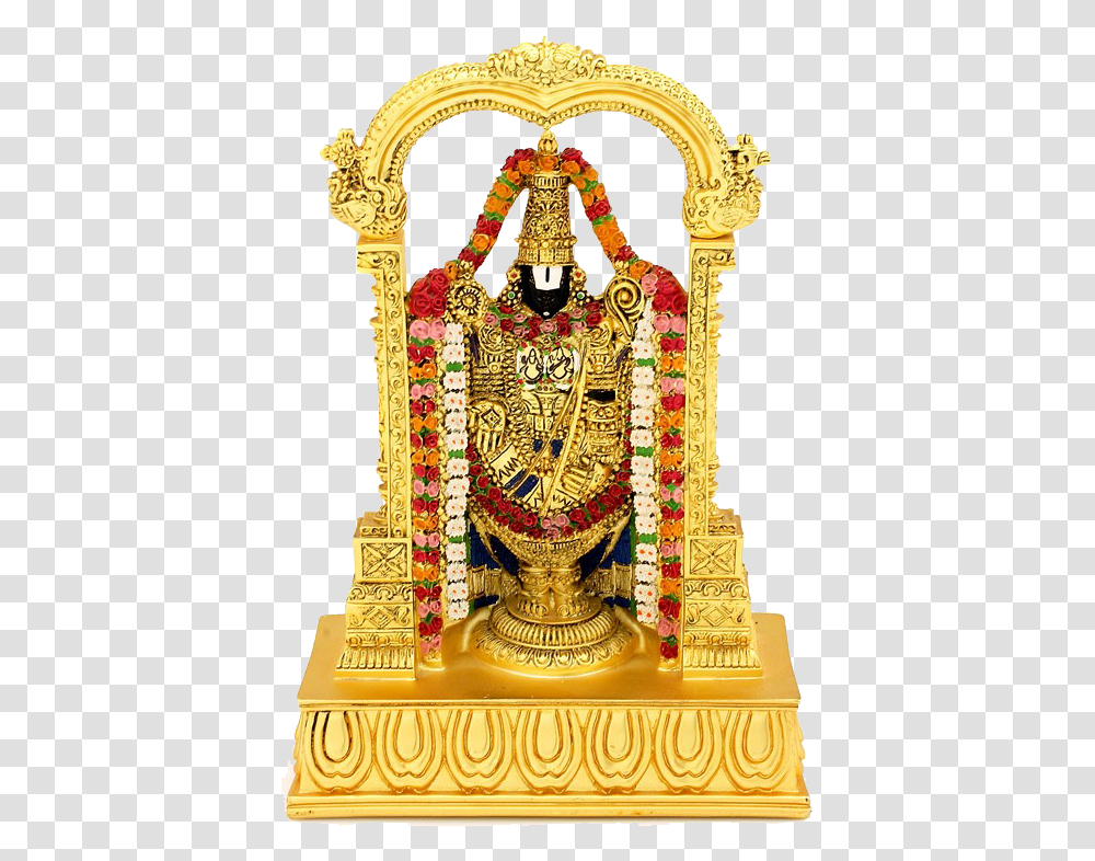Download Venkateswara Image Govinda Govinda O Srinivasa, Furniture, Architecture, Building, Temple Transparent Png