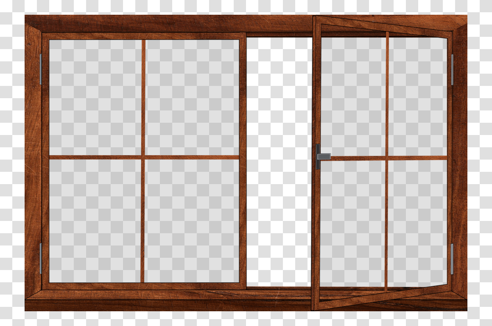 Download Ventana Clipart Window Clip Art Window Wood Line, Door, Hardwood, Picture Window, Sliding Door Transparent Png