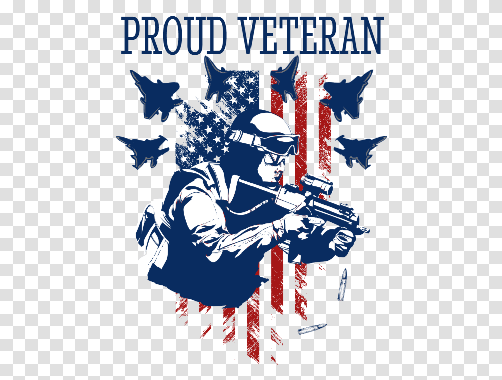 Download Veteran T Shirt Design T Shirt New Design, Poster, Advertisement, Person, Leisure Activities Transparent Png