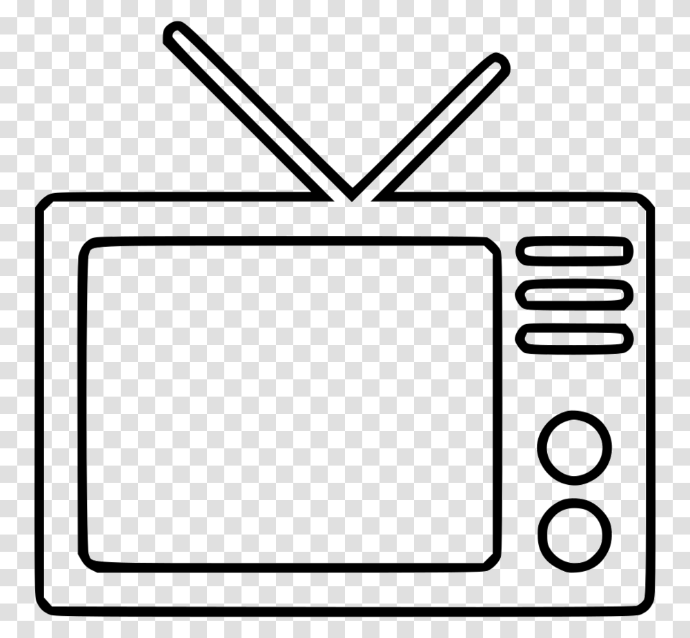 Download Video Clipart Television Clip Art Television Video, Screen, Electronics, Monitor, Display Transparent Png