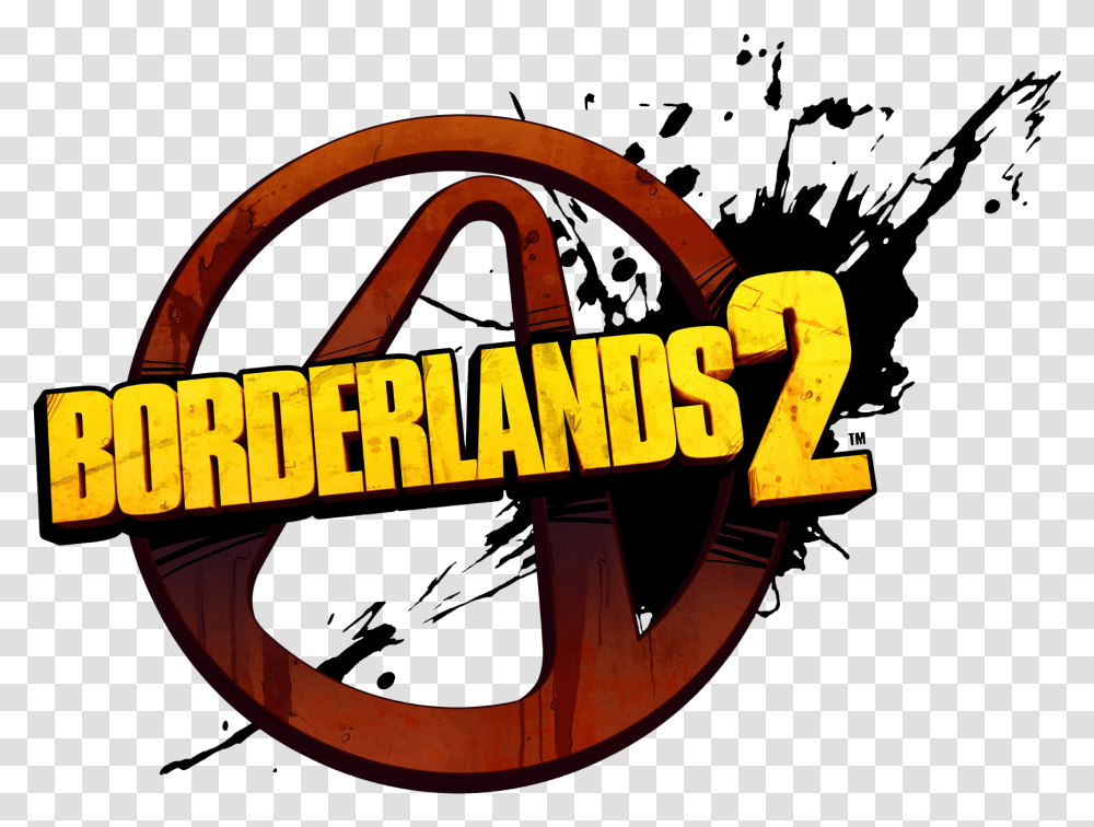 Download Video Game Logos Borderlands 2 Logo, Symbol, Trademark, Text, Alphabet Transparent Png