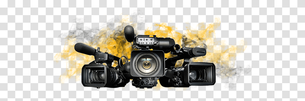 Download Video Production Is The Process Of Producing Video Production, Camera, Electronics, Video Camera, Light Transparent Png