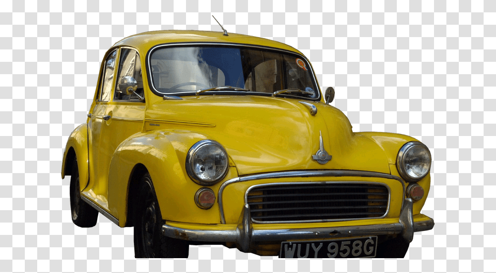 Download Vintage Cars Vintage Yellow, Vehicle, Transportation, Automobile, Taxi Transparent Png