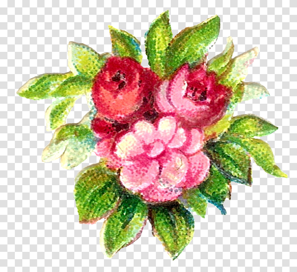 Download Vintage Flower Clip Art Floral Border Victorian Ribbon Of Flowers Border, Plant, Graphics, Floral Design, Pattern Transparent Png