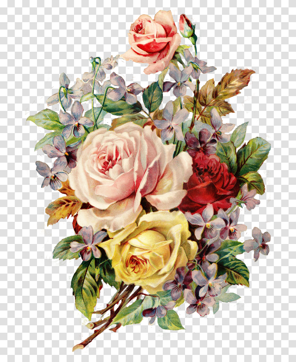 Download Vintage Flower Vintage Flowers Image Vintage Flower Background, Graphics, Art, Floral Design, Pattern Transparent Png