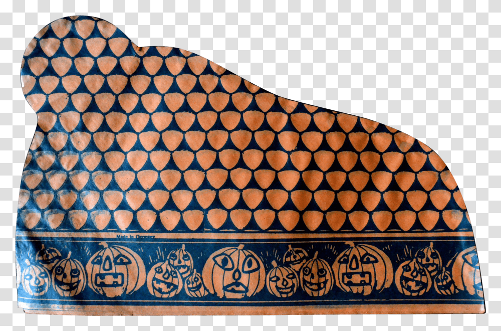 Download Vintage Halloween Party Hat Pumpkin Patch Border Disney Epcot Transparent Png