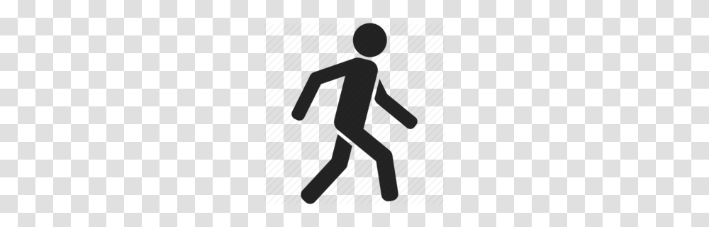 Download Walk Icon Clipart Walking Computer Icons Clip Art, Duel, Silhouette, Person Transparent Png