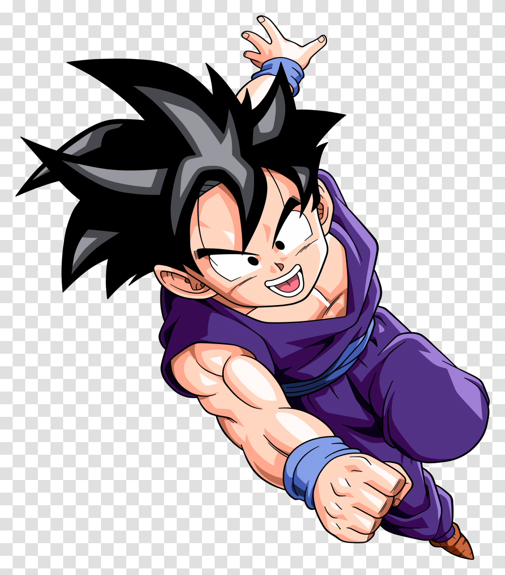 Download Wallpapers Id Dragon Ball Z Gohan Teen Dragon Ball Z Gohan Teen, Person, Human, Animal, Hand Transparent Png