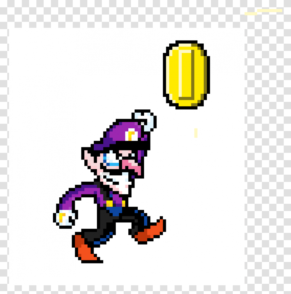 Download Waluigi Cartoon, Super Mario, Pac Man, Toy Transparent Png