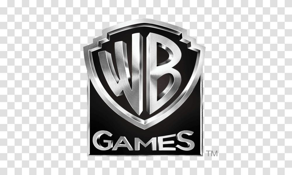 Download Warner Bros Games Logo Warner Bros Games Logo, Symbol, Trademark, Clock Tower, Architecture Transparent Png