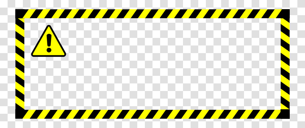Download Warning Sticker Clipart Warning Sign Clip Art, Tarmac, Asphalt Transparent Png