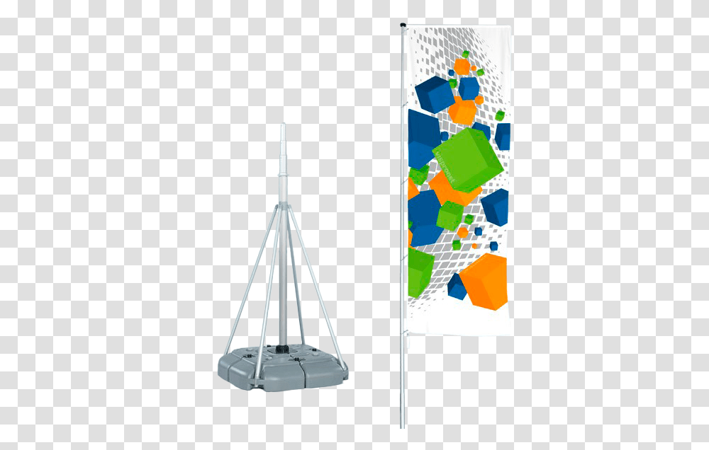 Download Water Base Flag Pole Full Size Image Pngkit Telescopic Flag Stand Water Base, Tripod Transparent Png