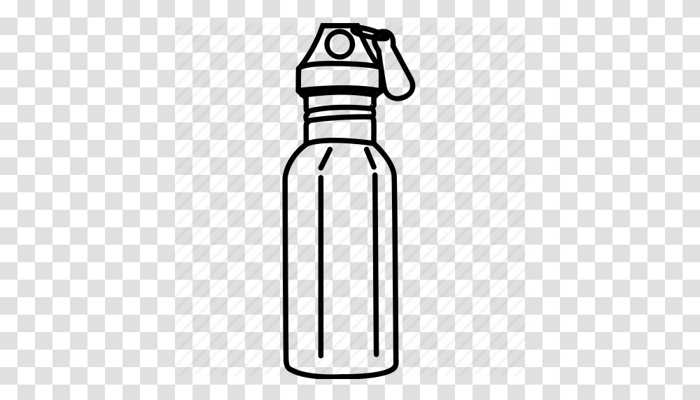 Download Water Bottle Outline Clipart Water Bottles Clip Art, Cylinder, Machine, Jar, Hourglass Transparent Png