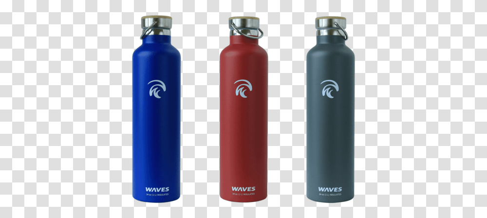 Download Water Bottle Waves Full Size Image Pngkit Water Bottle, Shaker, Cylinder, Mobile Phone, Electronics Transparent Png