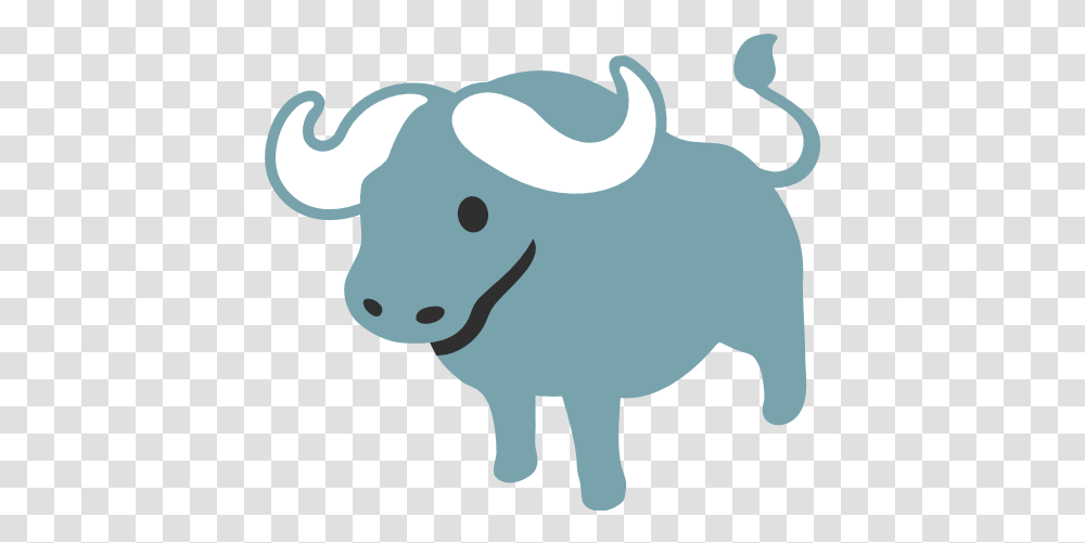 Download Water Buffalo Emoji, Mammal, Animal, Wildlife, Bull Transparent Png