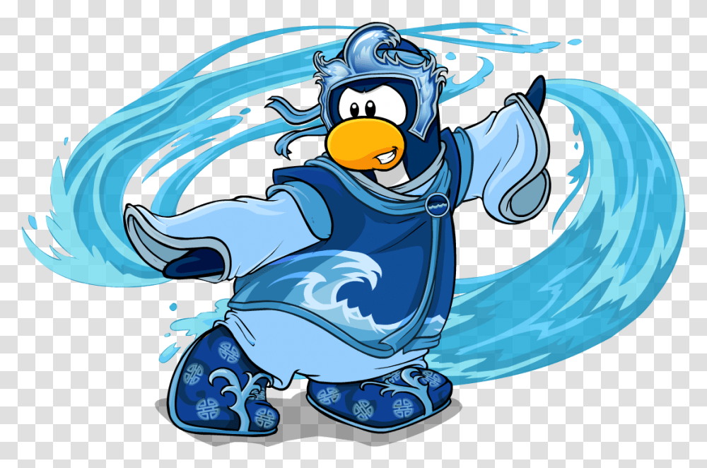 Download Water Gif Club Penguin Ninja Da Club Penguin Ninja De Fuego, Nature, Outdoors, Graphics, Art Transparent Png