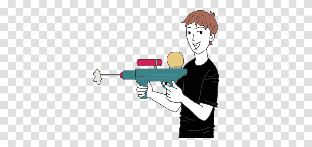Download Water Gun Water Gun, Person, Weapon, Paintball, Photography Transparent Png