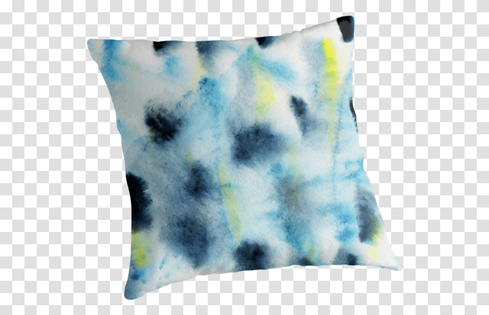 Download Watercolor Abstract Spots In The Scandinavian Style Cushion, Pillow, Blanket Transparent Png