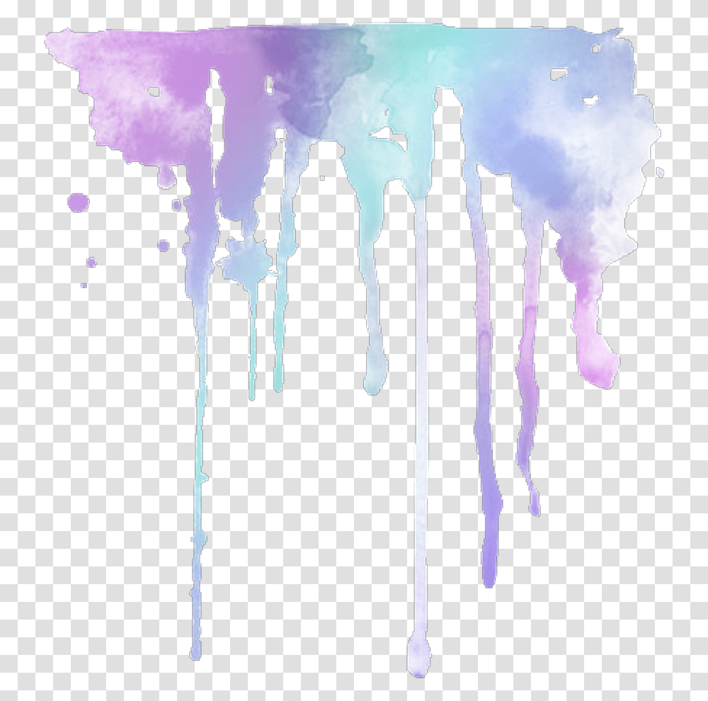 Download Watercolor Art Painting Drip Free Image Manchas De Acuarela, Outdoors, Nature, Ice, Graphics Transparent Png