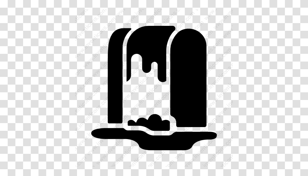 Download Waterfall Icon Inventicons, Gray, World Of Warcraft Transparent Png