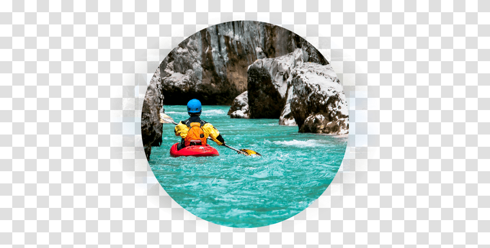 Download We Organize Rafting Canyoning Whitewater Kayaking, Person, Human, Clothing, Apparel Transparent Png