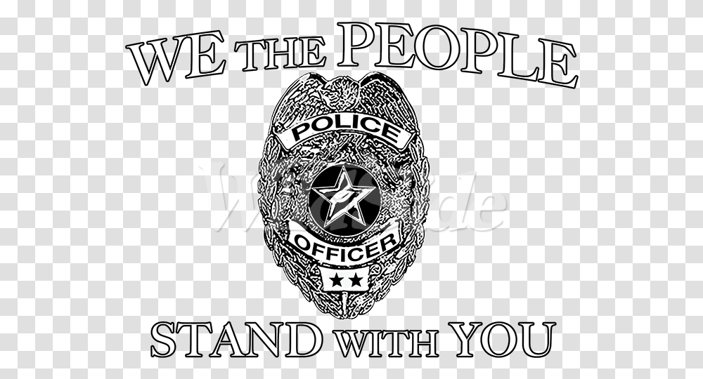 Download We The People Police Logo 50 Anniversario Full Emblem, Poster, Advertisement, Flyer, Paper Transparent Png