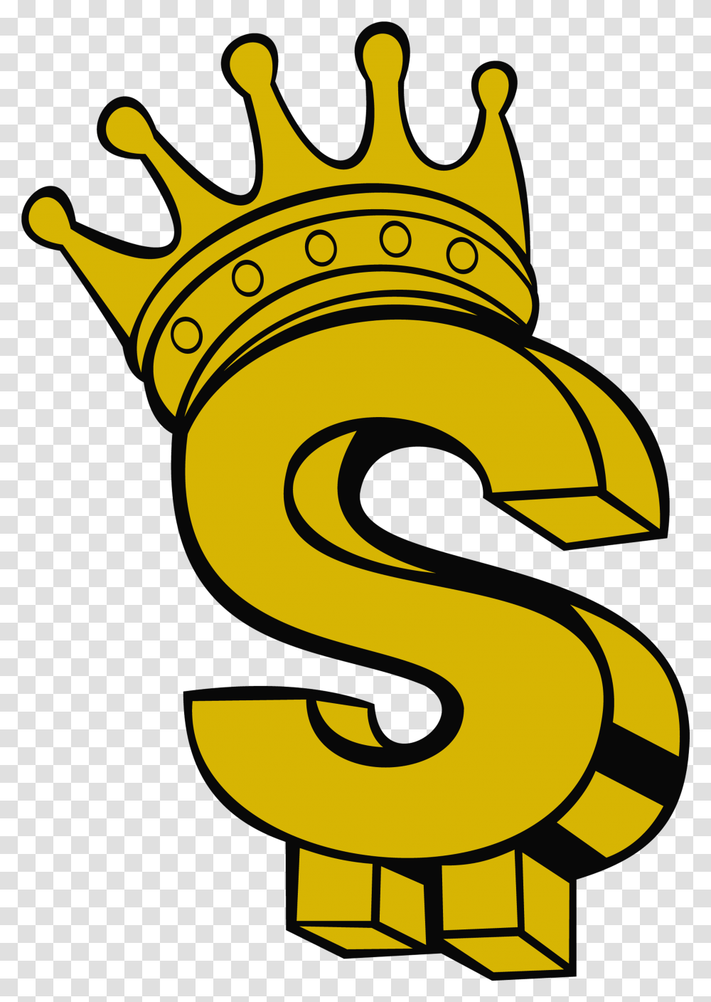 Download Wearing Dollar Crown Royalty Free Coin With Sign Hq Dollar Sign With Crown, Symbol, Text, Emblem, Pillar Transparent Png