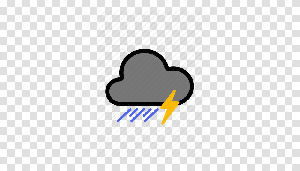 Download Weather Forecast Thunderstorm Clipart Thunderstorm, Leisure Activities, Silhouette, Face Transparent Png