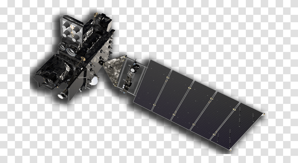Download Weather Satellite Clipart Weather Satellite, Wristwatch, Solar Panels, Electrical Device, Machine Transparent Png
