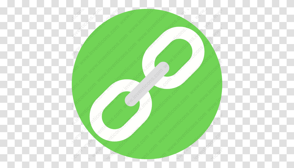 Download Webfolderchainlinkurl Icon Inventicons, Green, Ball, Plant, Logo Transparent Png