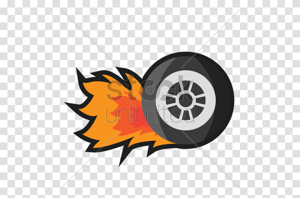 Download Wheel On Fire Clipart Clip Art Tire On Fire, Machine, Weapon, Sport Transparent Png