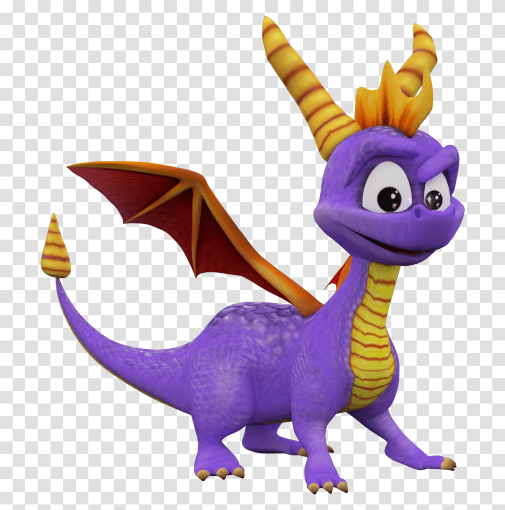 Download When People Think Of Spyros Spyro Enter The Dragonfly, Toy, Figurine Transparent Png