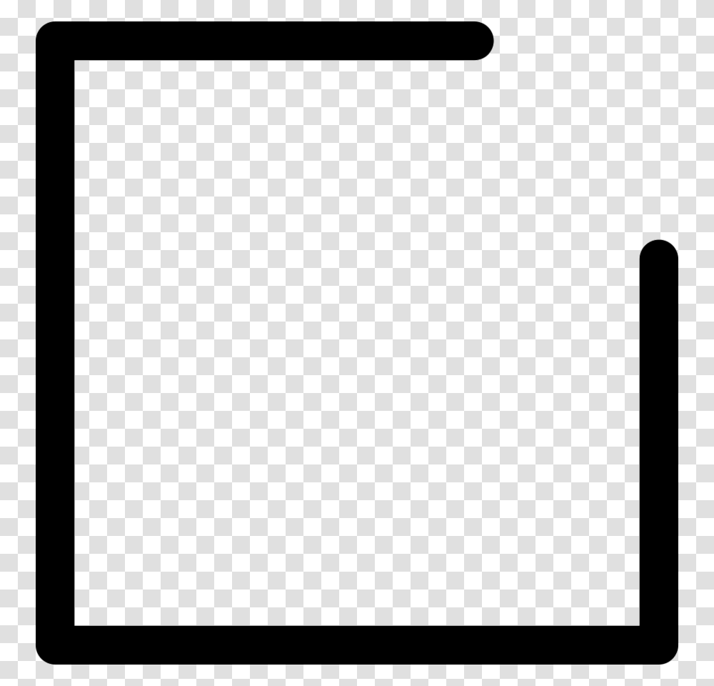 Download White Background With Black Border Clipart Desktop, Electronics, Screen, Computer Transparent Png