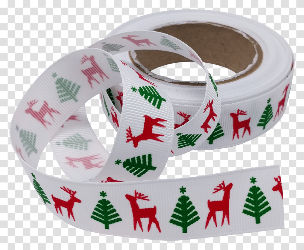 Download White Grosgrain Ribbon Christmas Tree Image Christmas Tree, Tape, Rug Transparent Png