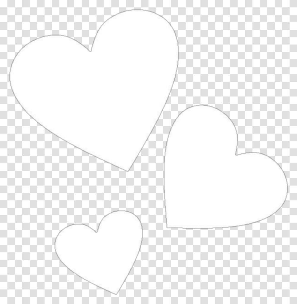 Download White Hearts Heart Whitehearts Whiteheart Love Cute White Heart, Spoon, Cutlery, Cushion, Symbol Transparent Png