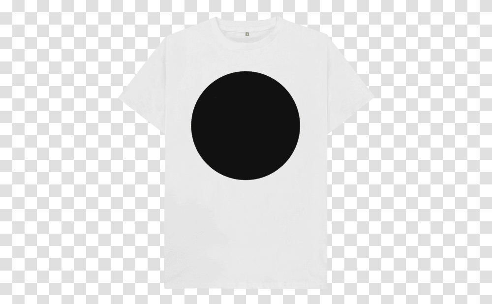 Download White Perfect Circle Circle Image With No Circle, Clothing, Apparel, T-Shirt, Sleeve Transparent Png