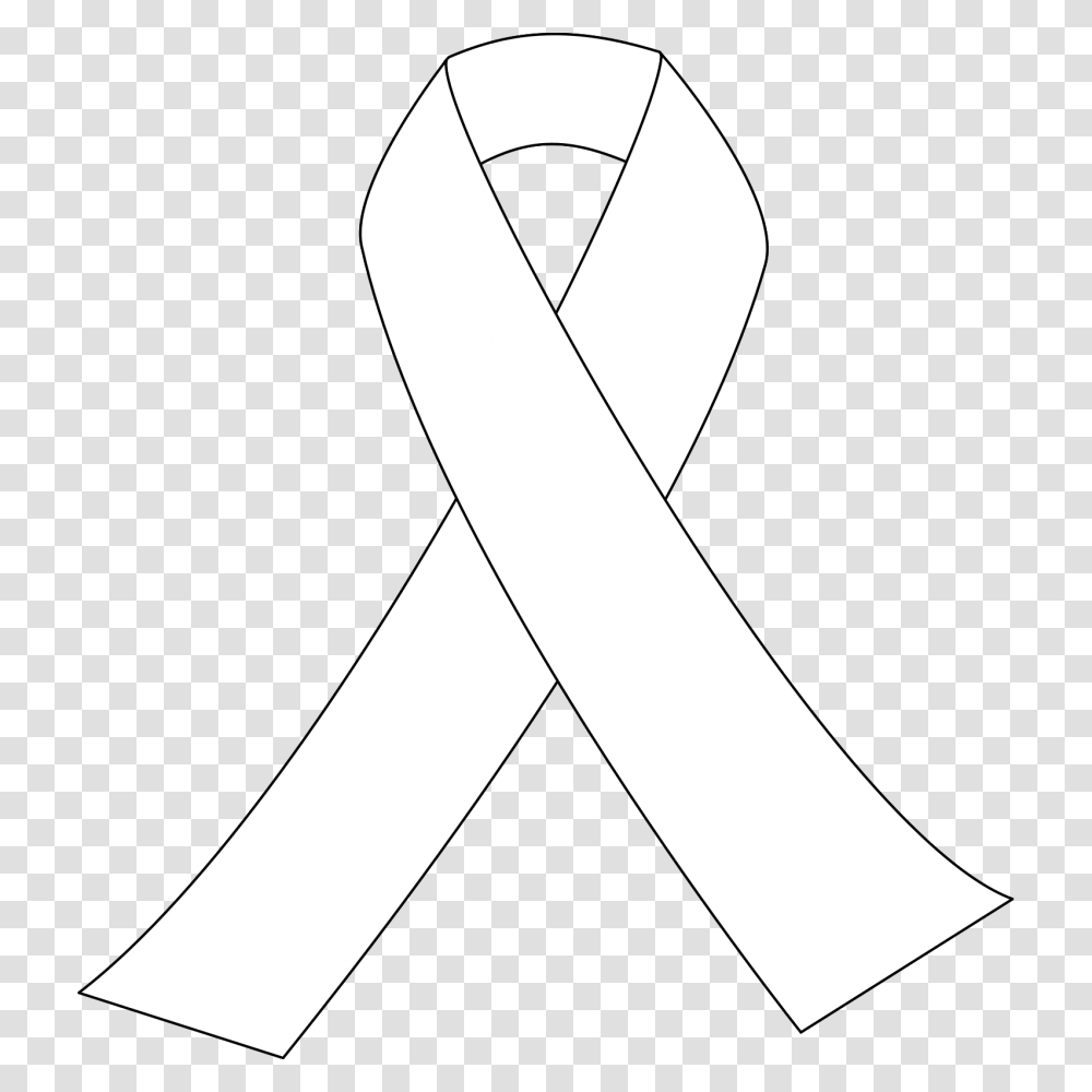 Download White Ribbon Images White Breast Cancer Ribbon, Sword, Blade, Weapon, Weaponry Transparent Png