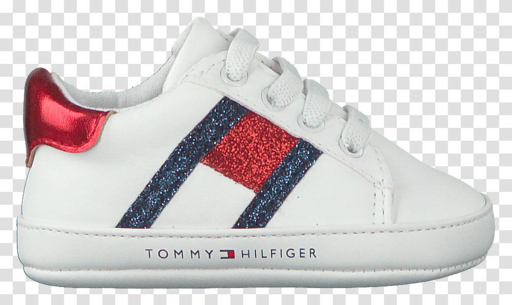 Download White Tommy Hilfiger Baby Shoes Lace Up Shoe Tommy Hilfiger Baby Shoes, Clothing, Apparel, Footwear, Running Shoe Transparent Png