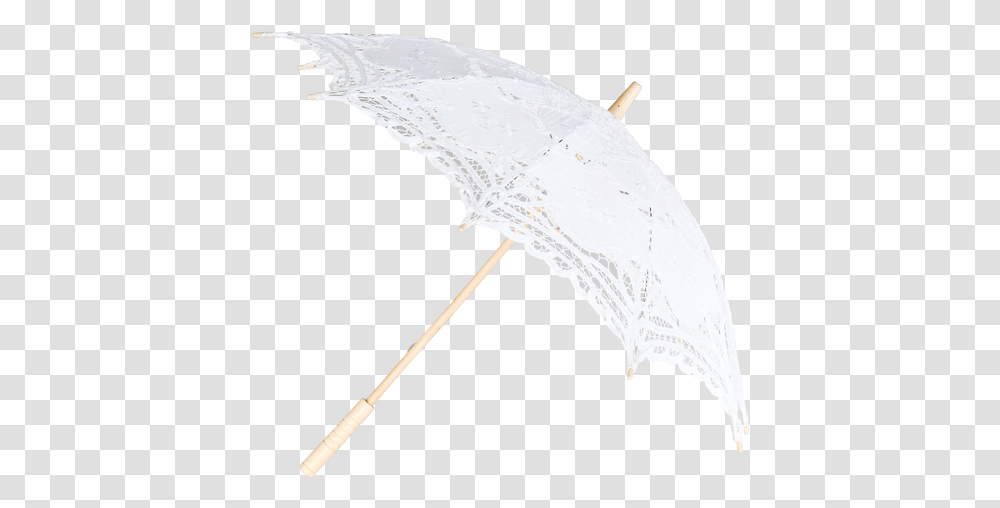 Download White Vintage Lace Parasol Lace Umbrella, Bird, Animal, Canopy, Patio Umbrella Transparent Png